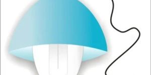 Blue Solar Home LED Light