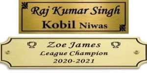 Brass Name Plate