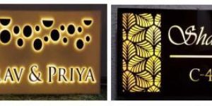 LED Light Nameplate