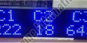 Wireless Token Number Display for 3 Counter
