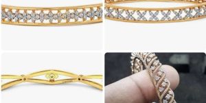 Ladies Diamond Bangles