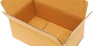 Brown Corrugated Food Packaging Box