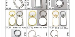 SUBLIMATION METAL KEYCHAIN