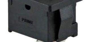 6a 250v AC Black Color 2 Pin Spst Small Plastic Rocker Switch Copper Pin