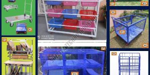 Warehouse Shelving Trolley