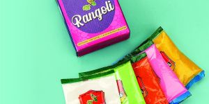 TOTA Rangoli Color Powder 80g Box