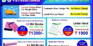 Bill Book Printing Services