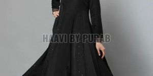 Ladies Bamber Satin Anarkali Kurta