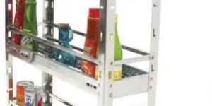 Perforated Bottle Pull out Basket