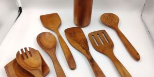 Wooden Serving Spoon Set
