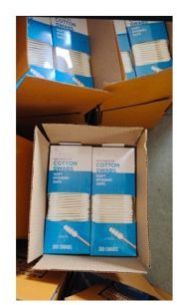 Flosee 380 Sticks Cotton Swab Stick