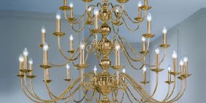 Brass Chandelier