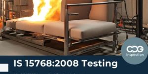 IS 15768:2008 Testing (Resistance to ignition of upholstered composites)