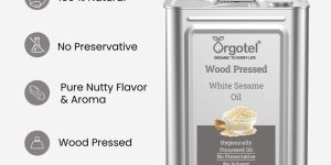 Cold Pressed White Sesame Cooking Oil