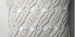 Macrame Cushion Cover
