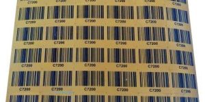Printed Paper Barcode Label