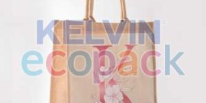 14 X 16 X 6 Inch Jute Shopping Bag