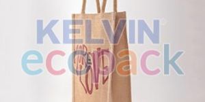 14 X 8 X 4 Inch Jute Wine Bottle Bag
