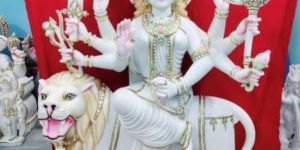 Marble Durga Statue