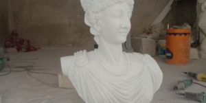 Marble Human Bust Statue