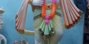 Marble Krishna Standing Statue