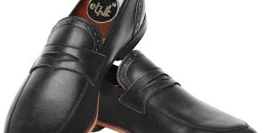 THE COLLECTIVE BLACK Mens Loafer Shoes