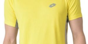 Yellow Lotto MSP V Crew Men's T-Shirt