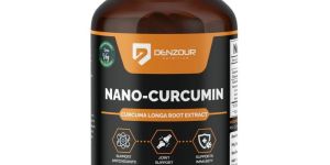 DENZOUR NUTRITION NANO-CURCUMIN WITH 95% CURCUMINOIDS - 60 CAPSULES
