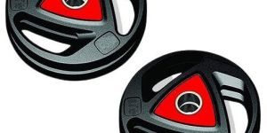 Professional Rubber Coated Weight Plates Set