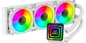 ANT ESPORTS ICE-Infinite 360 ARGB CPU Liquid Cooler (White)