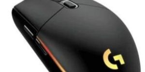 LOGITECH G102 Lightsync Wired Ambidextrous Gaming Mouse (Black)