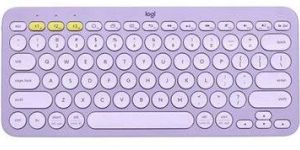 LOGITECH K380 60% Membrane Wireless Gaming Keyboard ( Lavender )