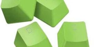 Razer PBT Keycap Upgrade Set - Razer Green