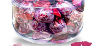 MILK ROSE REAL ROSE FLAVOUR WHITE CHOCOLATES 36PCS