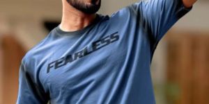 FEARLESS BLUE T-SHIRT