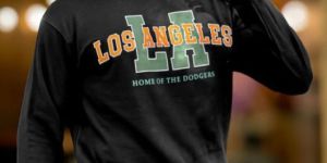 LOSANGLES BLACK SWEATSHIRT