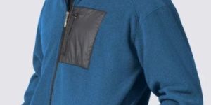 SOLID TEAL BLUE JACKET