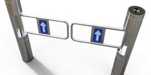 POLE TYPE FLAP BARRIER