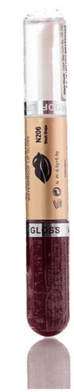 2 in 1 Water Proof Color Stay And Lip Gloss N206