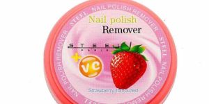 Nail Paint Remover Pad in Strawberry Flavour