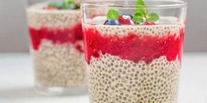 Prickly Pear with Chia Seeds