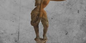 Garvey Wooden Statue