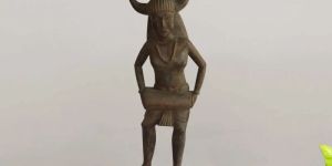 Ysanne Wooden Statue