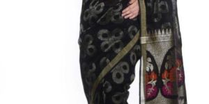 Handloom Organic (Linen-Cotton) Saree