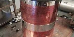 COPPER MIRROR FINISHED TANDOOR