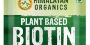 HIMALAYAN ORGANICS PLANT BASED BIOTIN 10,000MCG/SERVE