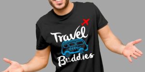 TRAVEL BUDDIES MEN'S T SHIRT