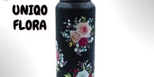 Voik Uniqo Flora Stainless Steel Sipper Water Bottle 750ml