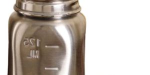 Voik Vega Cube Stainless Steel Baby Feeding Bottle 140ml