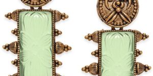 Antique Gold Plated Earrings